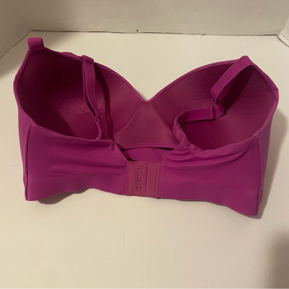 Soma fuchsia Enbliss Wireless Lined Adjustable Straps Bra Size 38D - Picture 2 of 4